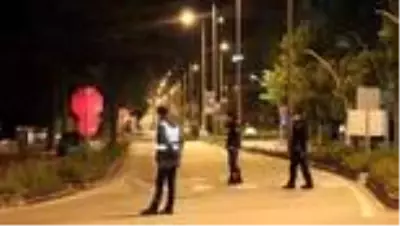 Bolu’da sokağa çıkma kısıtlamasının ilk saatlerinde uygulama yapıldı