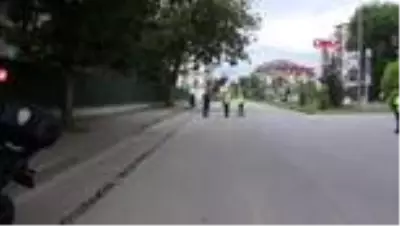 BOLU-Temizlik işçisi, kendisine talimatlar veren amirine tepki gösterdi