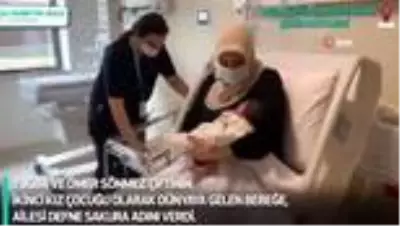 Çam ve Sakura Şehir Hastanesi’nin ilk bebeği Defne Sakura oldu