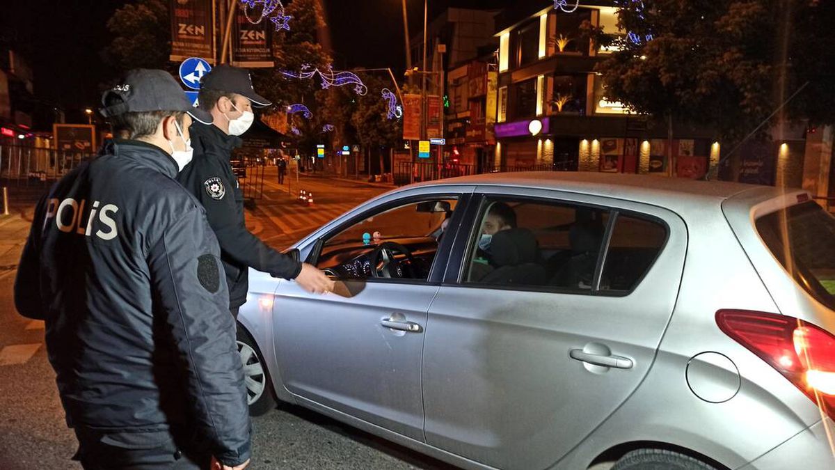 Düzce'de sokağa çıkma yasağını delen 7 kişiye ceza uygulandı