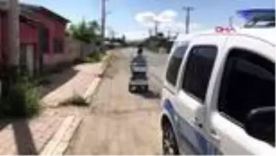 Emniyet Müdürü’nün ’akülü bisiklet’ hediye ettiği Azat’ın büyük sevinci