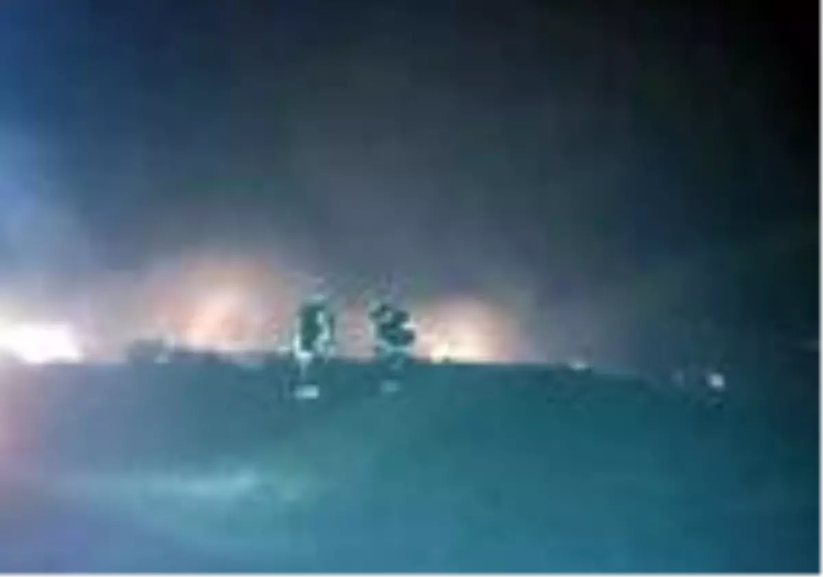 Finike'de orman yangını