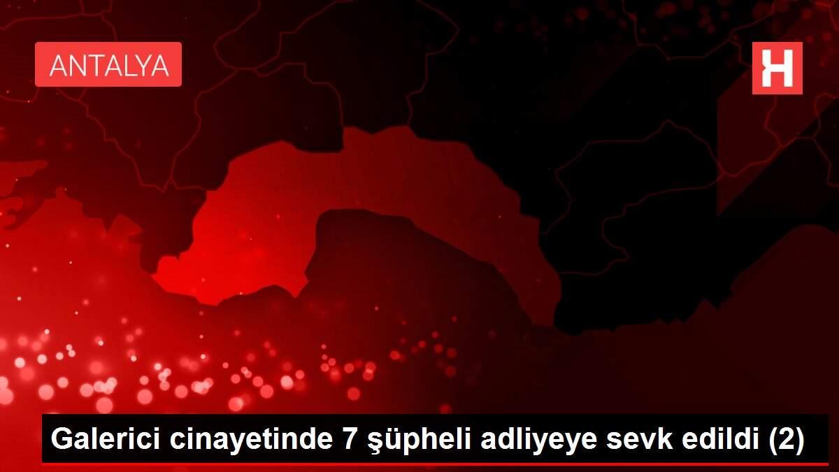Galerici cinayetinde 7 şüpheli adliyeye sevk edildi (2) Galerici cinayetinde 7 şüpheli adliyeye sevk edildi (2)