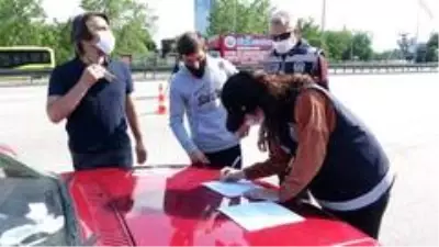 Uyanıkların bayram tatili yolculuğu, para cezasıyla son buldu