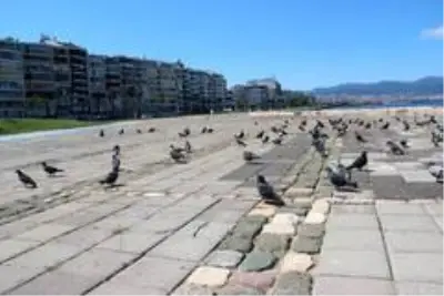 İzmir, kısıtlamanın ilk gününde boş kaldı
