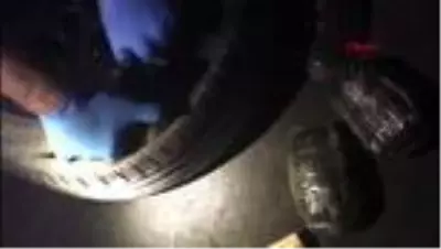 MALATYA Otomobilin yedek lastiğinde 2 kilo ’esrar’ ele geçirildi 3 gözaltı