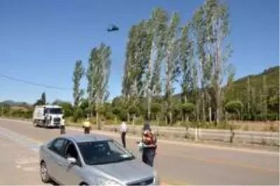 Muğla'da jandarma ve polis ekiplerinden ortak denetim Muğla'da jandarma ve polis ekiplerinden ortak denetim