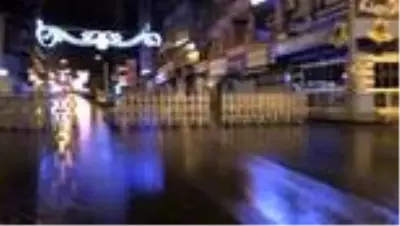 Nevşehir, sokağa çıkma kısıtlamasının başlamasıyla sessizliğe büründü