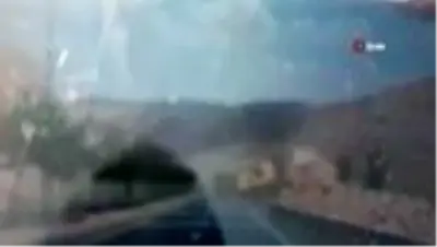 Ölümlü biçerdöver kazası kamerada