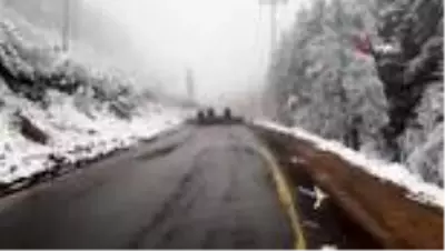 Ordu güne karla uyandı