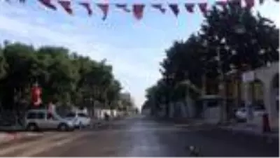 Ramazan Bayramı'nı kapsayan sokağa çıkma kısıtlamasına uyuluyor - Suruç Ramazan Bayramı'nı kapsayan sokağa çıkma kısıtlamasına uyuluyor - Suruç