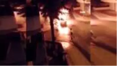 - Seyir halindeki otomobil alev alev yandı