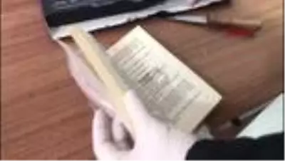 TEKİRDAĞ Kargoyla gelen kitabın içinden uyuşturucu çıktı TEKİRDAĞ Kargoyla gelen kitabın içinden uyuşturucu çıktı