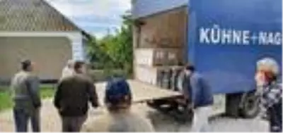 Ukrayna'da YTB'nin desteğiyle ihtiyaç sahiplerine ramazan yardımı