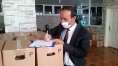 VANTB ve Dönerde Kalkına Kooperatifinde ihtiyaç sahibi ailelere gıda yardımı
