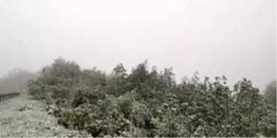 Yaralıgöz Dağı'nda Mayıs ayında kar sürprizi Yaralıgöz Dağı'nda Mayıs ayında kar sürprizi