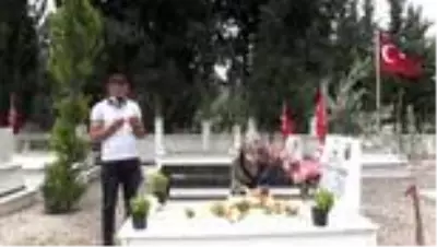 Adıyaman’da şehitlik ziyareti