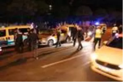 Alkollü sürücünün kullandığı otomobil polis uygulama noktasında ...