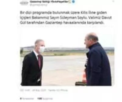 İçişleri Bakanı Soylu Suriye sınırında