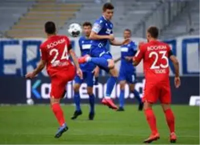 Karlsruher SC - Bochum maçında gol sesi yok Karlsruher SC - Bochum maçında gol sesi yok