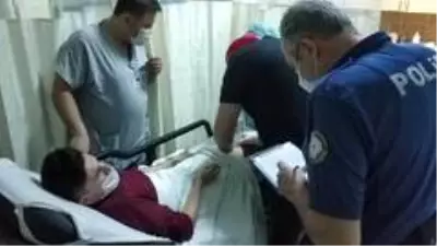 Samsun'da maganda kurşunu evin önünde oturan genci vurdu
