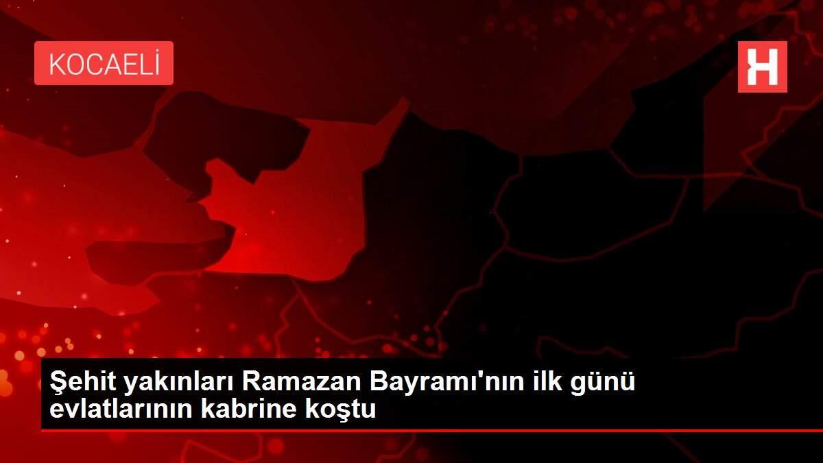 Şehit yakınları Ramazan Bayramı'nın ilk günü evlatlarının kabrine koştu
