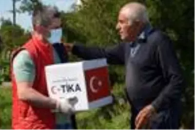 TİKA'dan Ukrayna'da 600 aileye gıda ve hijyen malzemesi desteği TİKA'dan Ukrayna'da 600 aileye gıda ve hijyen malzemesi desteği