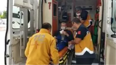 Akciğer hastası, ambulans helikopterle hastaneye kaldırıldı
