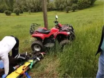 ATV ile kaza geçiren yaşlı adam hayatını kaybetti