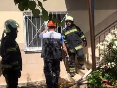 Bayram tatili için köye giden ailenin evinde yangın çıktı Bayram tatili için köye giden ailenin evinde yangın çıktı