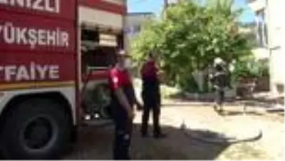 Bayram tatili için köye giden ailenin evinde yangın çıktı Bayram tatili için köye giden ailenin evinde yangın çıktı