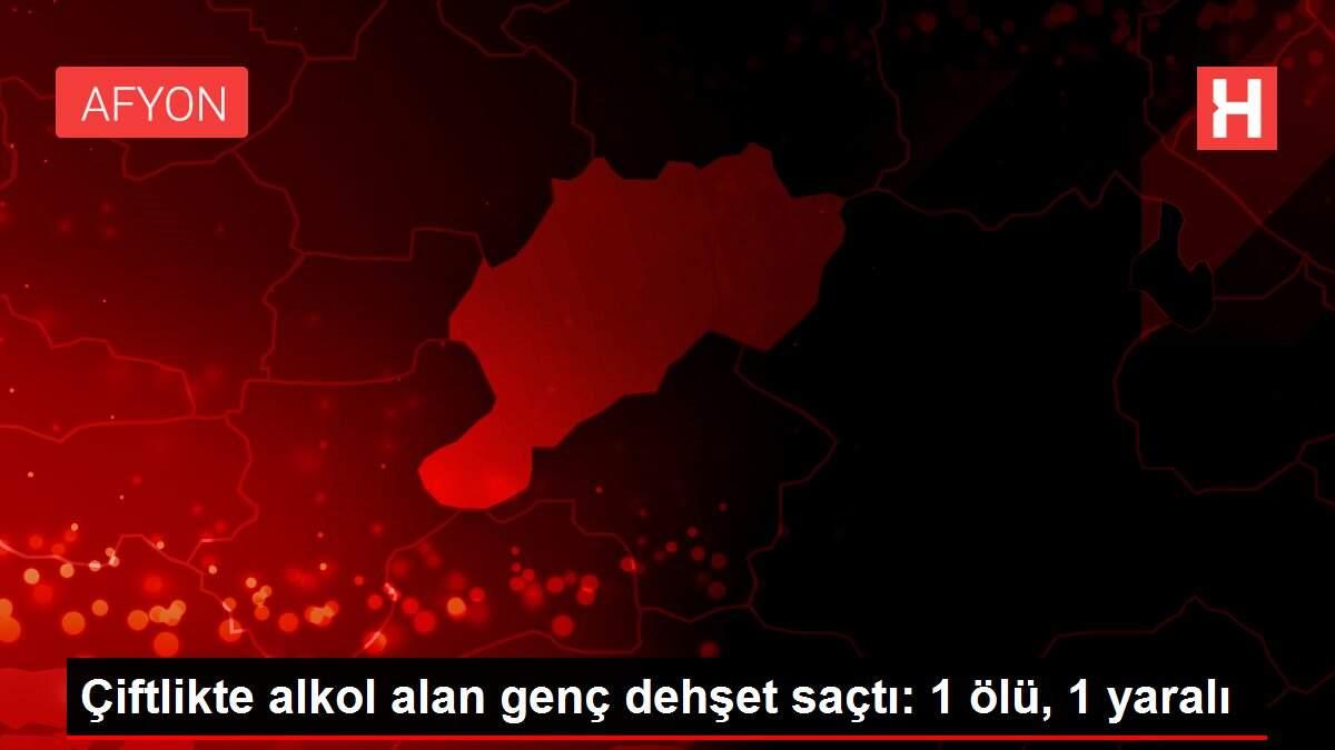 Çiftlikte alkol alan genç dehşet saçtı: 1 ölü, 1 yaralı