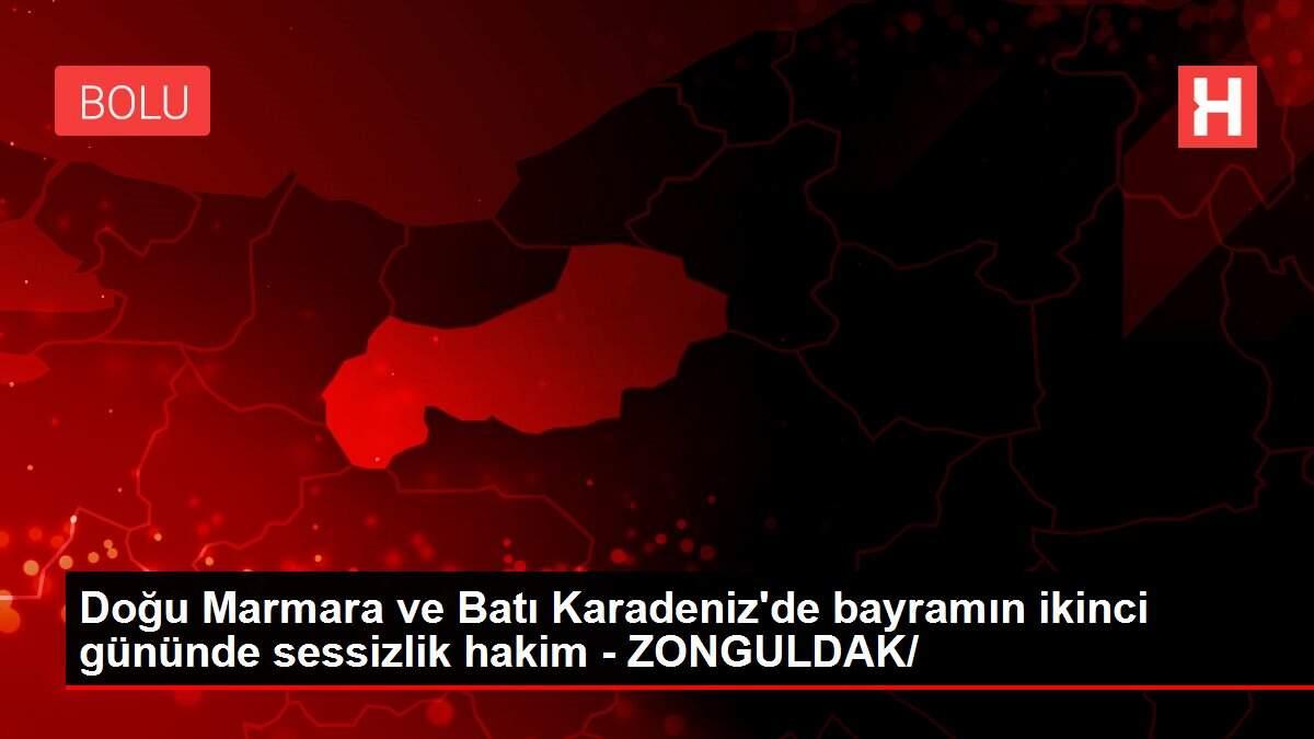 Doğu Marmara ve Batı Karadeniz’de bayramın ikinci gününde sessizlik hakim - ZONGULDAK/