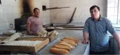 Fırıncılar bayramda da mesaide