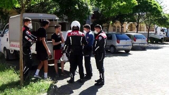Gençlerin bayram gezintisi 9 bin TL ceza ile sonuçlandı