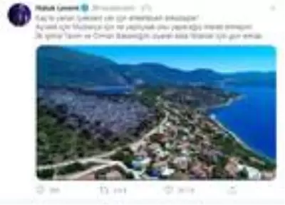 Haluk Levent'ten Kaş yangını paylaşımı: İlk işimiz fidanlar için gün almak Haluk Levent'ten Kaş yangını paylaşımı: İlk işimiz fidanlar için gün almak