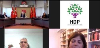 HDP'de partiler arası bayramlaşma video konferansla yapıldı