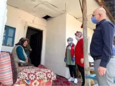 Kaymakam Ataman şehit yakınları ve gazilerin bayramını kutladı Kaymakam Ataman şehit yakınları ve gazilerin bayramını kutladı