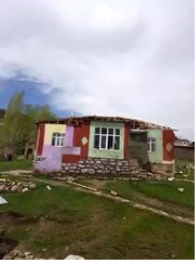 Özalp ilçesinde fırtına