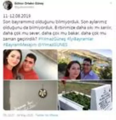 Şehit eşinden, sevdiklerimizle geçirdiğimiz vaktin ne kadar kıymetli olduğunu anlatan bayram mesajı Şehit eşinden, sevdiklerimizle geçirdiğimiz vaktin ne kadar kıymetli olduğunu anlatan bayram mesajı
