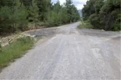 Silifke'de yol çalışması