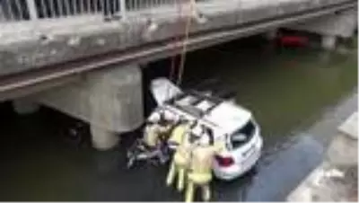 SİLİVRİ’DE DEREYE DÜŞEN OTOMOBİLİN SÜRÜCÜSÜ HAYATINI KAYBETTİ