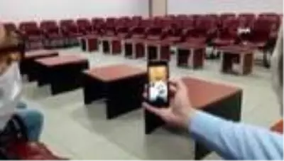 Vali Şentürk’ten huzurevi sakinlerini sevindiren görüntülü arama