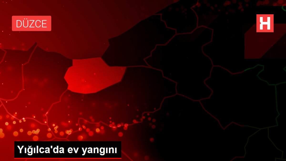 Yığılca'da ev yangını