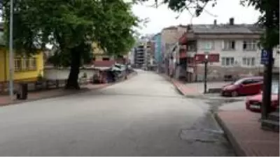 Zonguldak'ta bayramda cadde ve sokaklar boş kaldı