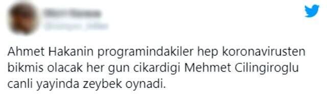 Aşı çalışmalarının konuşulduğu yayında Prof. Dr. Çilingiroğlu, zeybek oynadı Aşı çalışmalarının konuşulduğu yayında Prof. Dr. Çilingiroğlu, zeybek oynadı