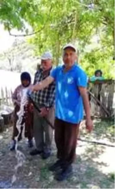 75 yıl sonra içme suyuyla tanıştılar 75 yıl sonra içme suyuyla tanıştılar