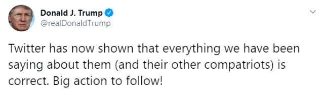 ABD Başkanı Trump 'Kapatırım' dediği Twitter'dan yeni tweet attı ABD Başkanı Trump 'Kapatırım' dediği Twitter'dan yeni tweet attı