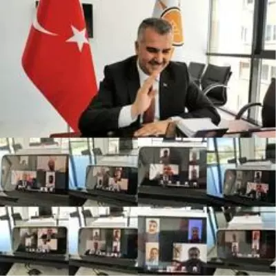 AK Parti'de telekonferanslı bayramlaşma AK Parti'de telekonferanslı bayramlaşma