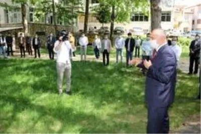 Başkan Öztürk personeliyle bayramlaştı Başkan Öztürk personeliyle bayramlaştı